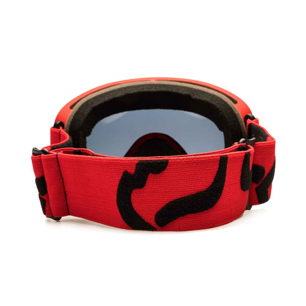 Red & Black Ski / Snowboard Goggles - Anti-Fog Scratch Resistant - Zermatt Back View